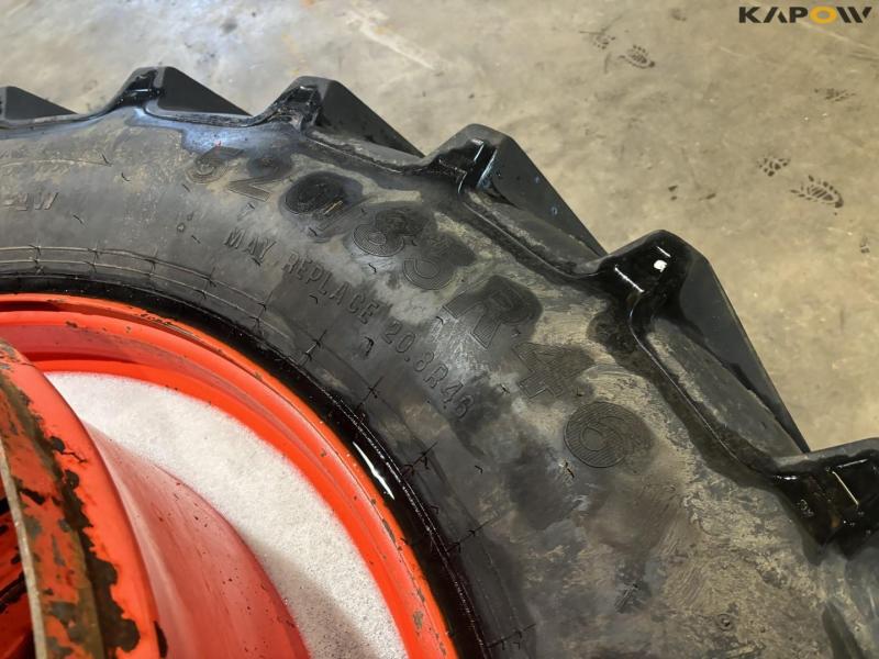 Alliance 820/85-R46 twin wheels 10