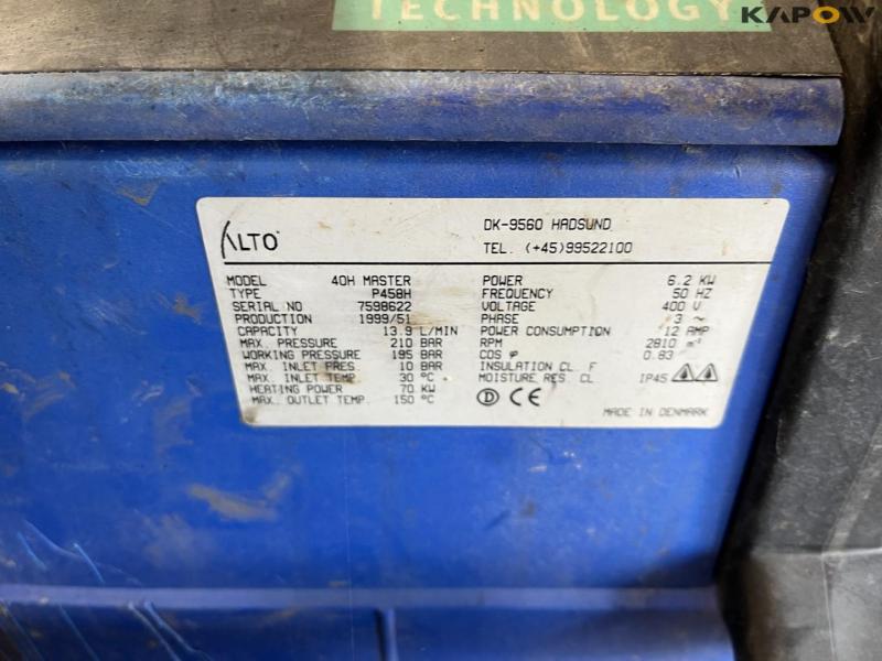 Alto 40 HA Master hot water cleaner 11