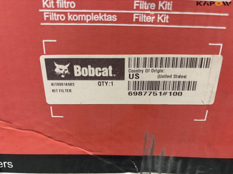 Bobcat E-45 filter set 5 pcs. 4