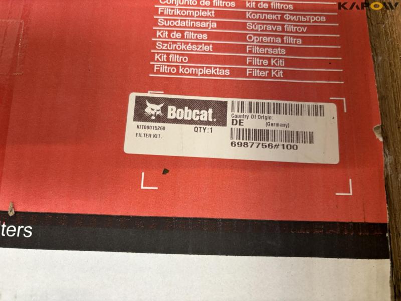 Bobcat filter set various - new 12