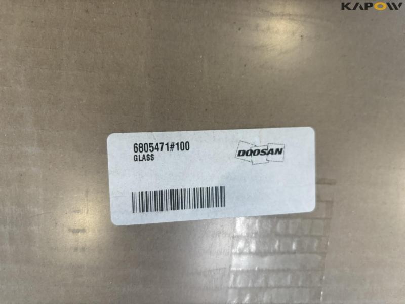 Bobcat bottom door window 2 pcs. - New 5