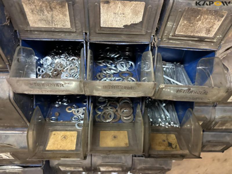 Bolts and assortment boxes with contents 5