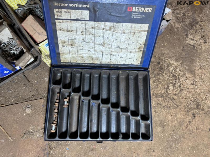 Bolts and assortment boxes with contents 38