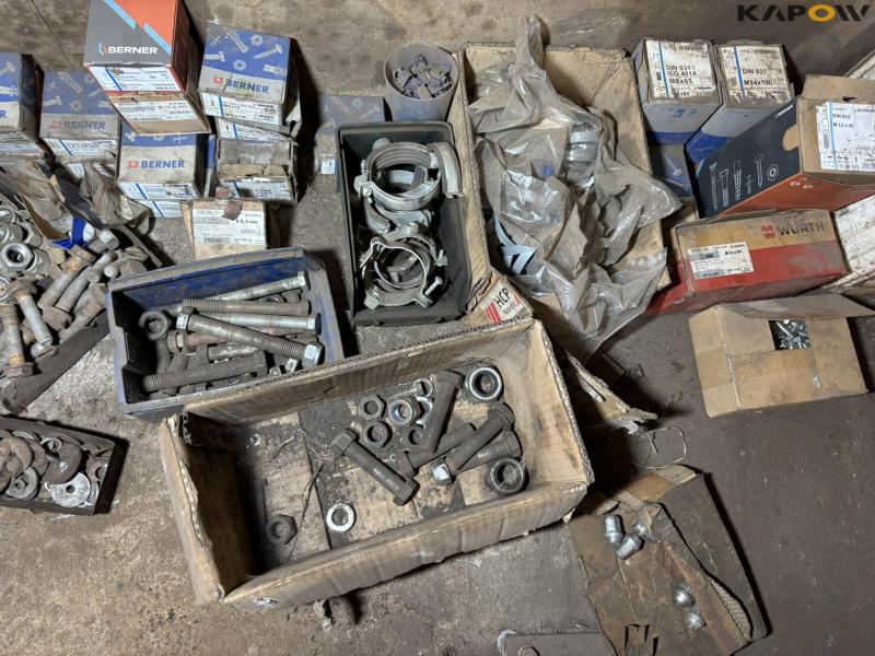 Bolts and assortment boxes with contents 41