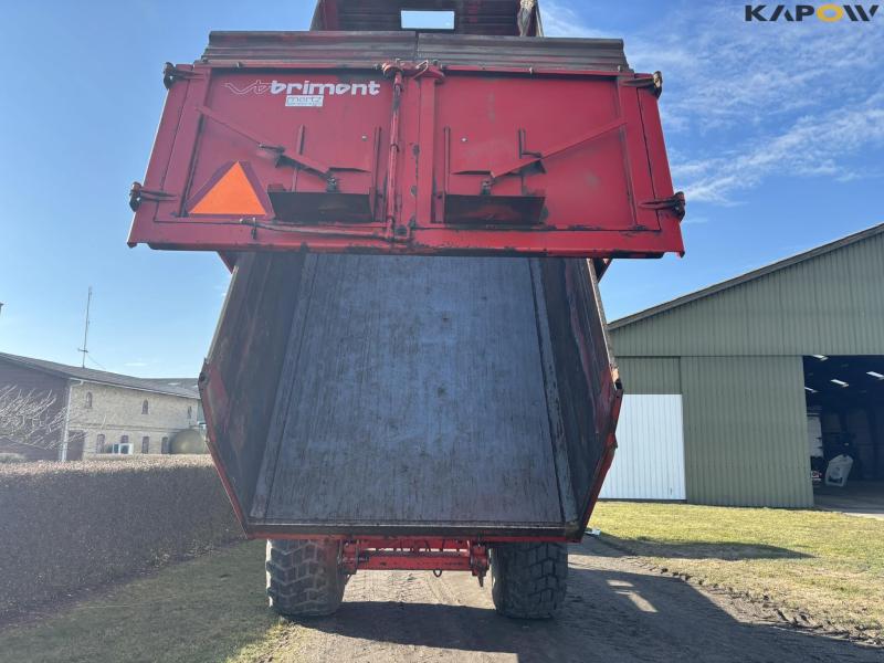 Brimont Euro 110 SE high tipper trailer with French tailgate 12