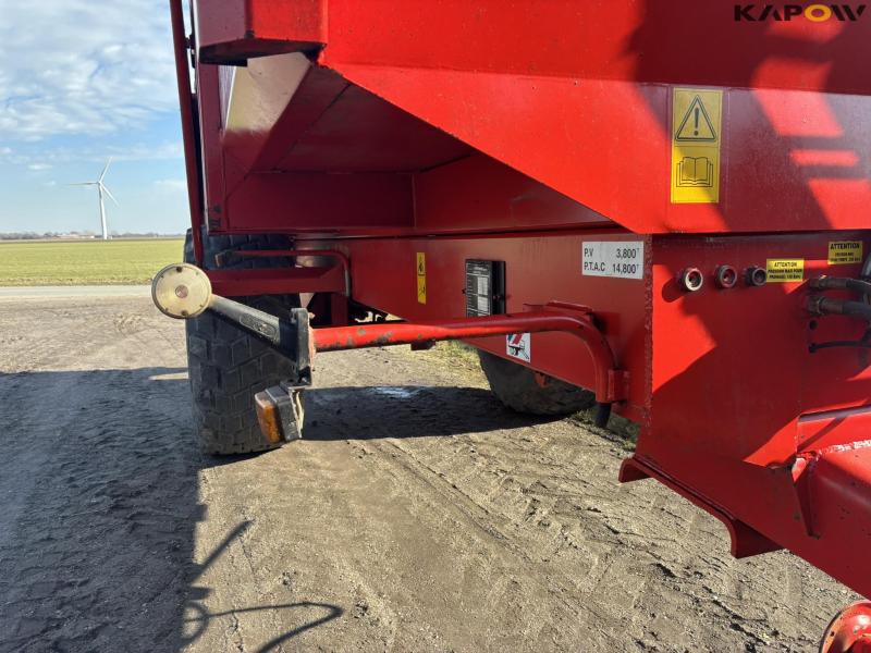 Brimont Euro 110 SE high tipper trailer with French tailgate 36