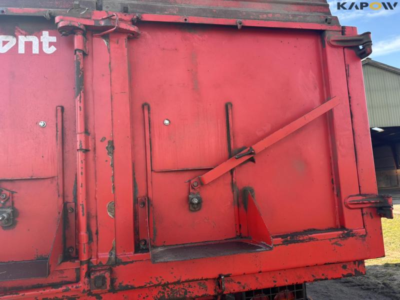 Brimont Euro 110 SE high tipper trailer with French tailgate 42