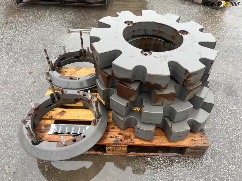 Claas wheel weights 2