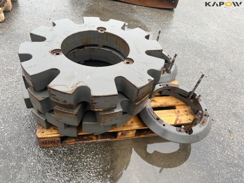 Claas wheel weights 6