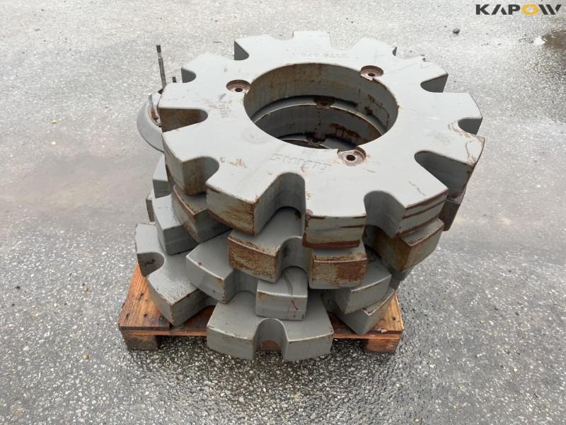 Claas wheel weights 8