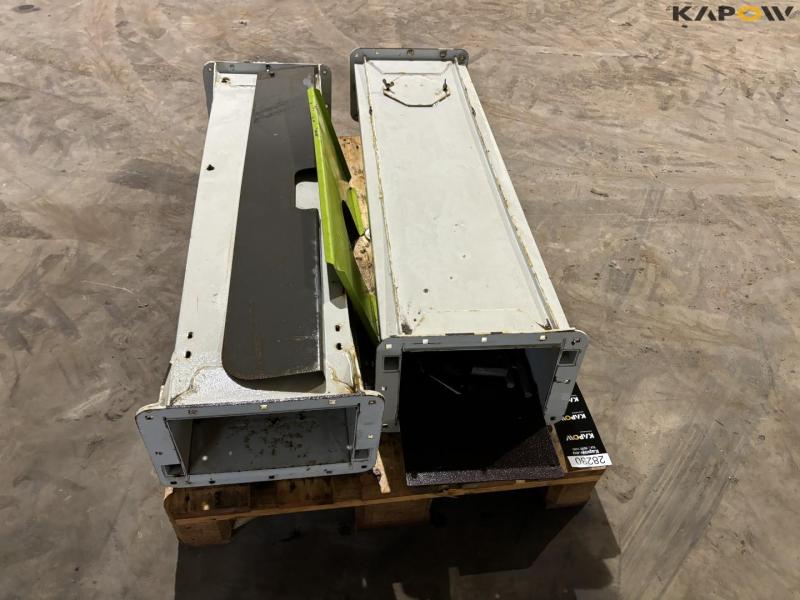 Claas spout extension for chopper 9