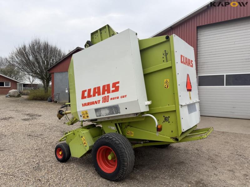 Claas Variant 180 rotocut baler 7