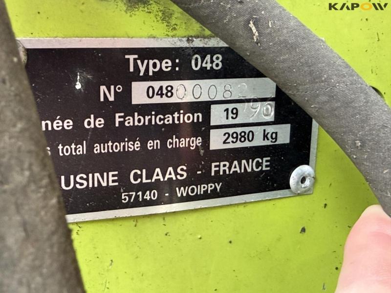 Claas Variant 180 rotocut baler 32