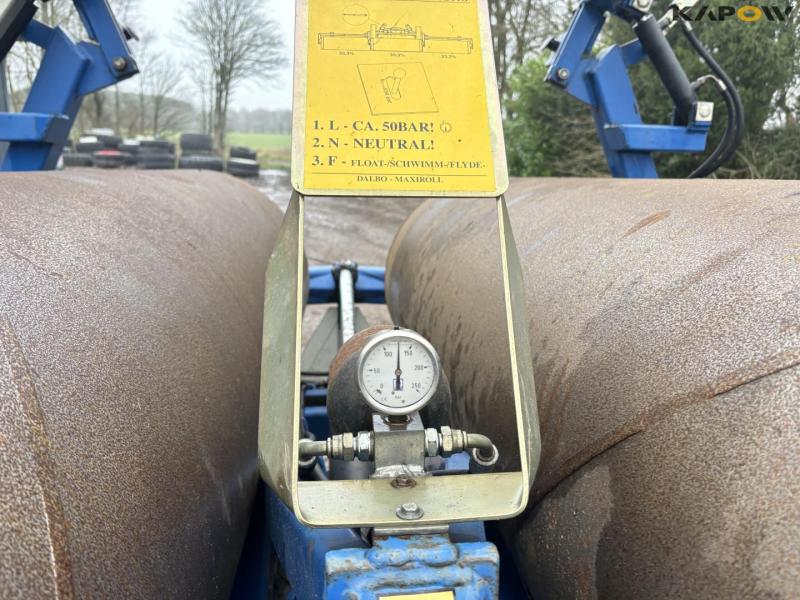 Dal-bo grass rollers with harrows 45