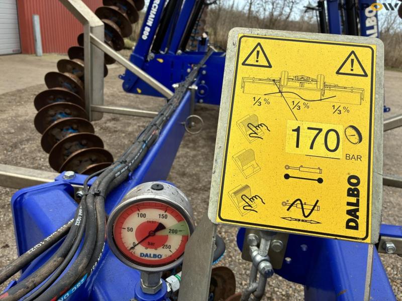 Dal-bo powerchain 800 disc harrow 15