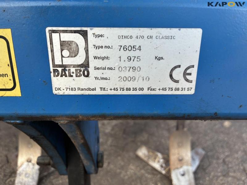 Dalbo dinco 470cm classic stubble harrow 45