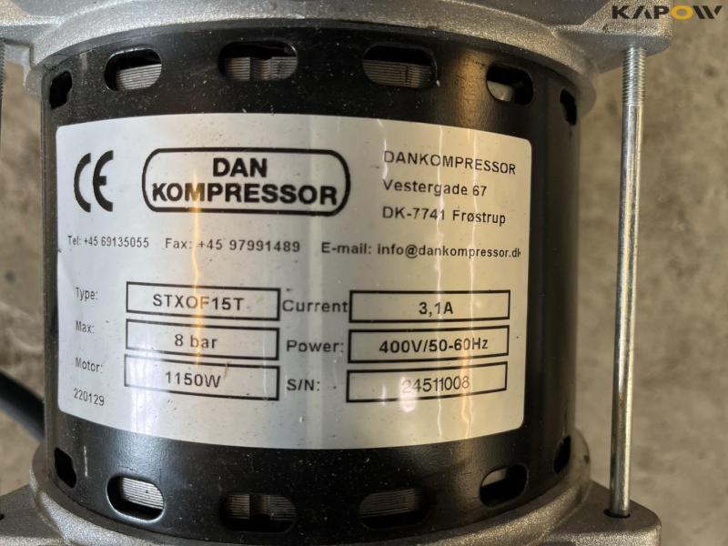 Dan Kompressor STXOF15T oil-free 8 bar compressor - new 7