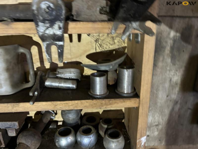 Various parts on wall 9