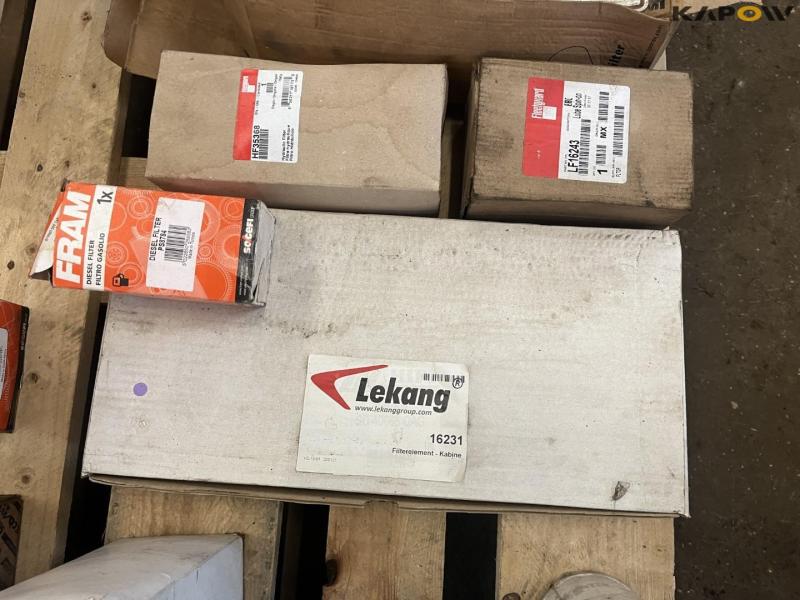 Various filters for tractors and backhoes 30