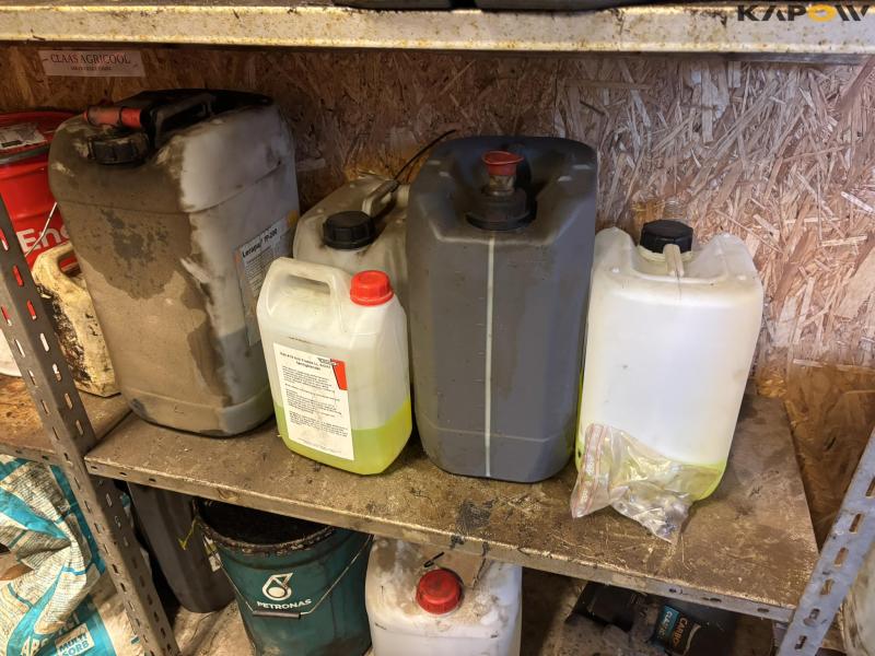 Various oils and chemicals 7