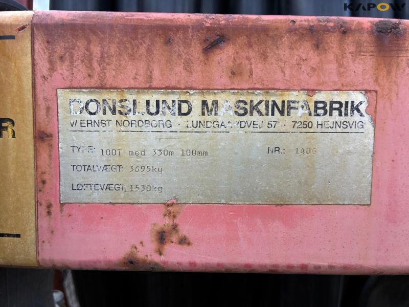 Donslund 100T irrigation machine 14