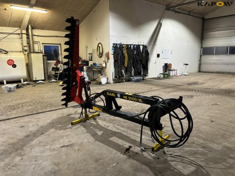Elkør HK2000/9L hedge trimmer with Euro hitch 5