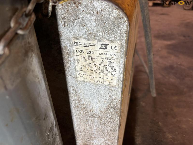 ESAB LKB 320 CO2 welder 18