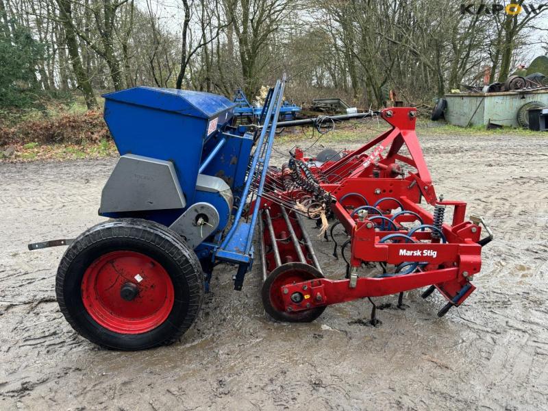 Fiona seeder with Marsk Stig harrow 4
