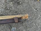Feed scraper with Weidermann hitch 9