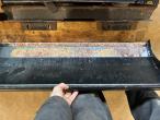 Extension spout for new Holland Fr. mower 8