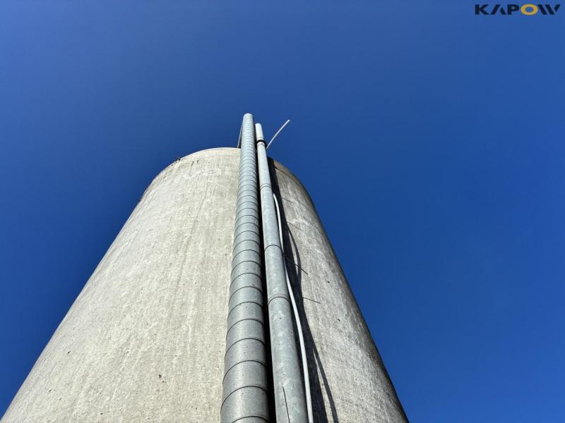 Fiberglass silo 8