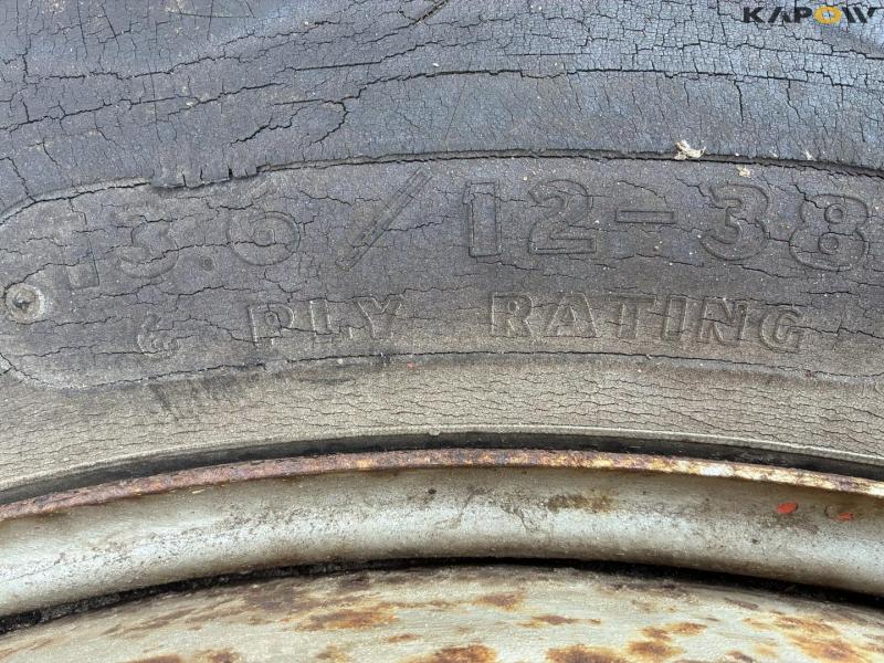 Goodyear 13.6/12-38 twin wheels 7