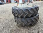 Goodyear 18.4-R38 twin wheels with locks 5