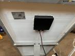 Fence device with solar cells 9