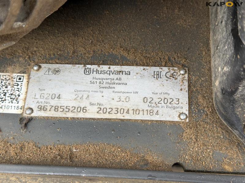 Husqvarna LG204 plate compactor 21