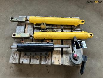 Hydraulic pistons and multi-coupling