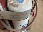 Oxygen and gas set with cutting torch 10
