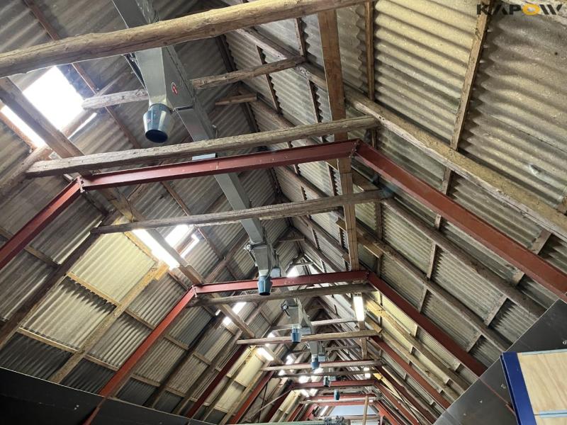 JE-MA 40 ton grain plant with Vedersø grain cleaner dismantled on pallets 7