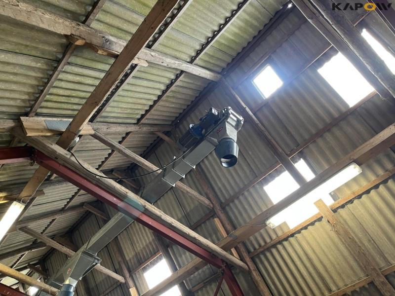 JE-MA 40 ton grain plant with Vedersø grain cleaner dismantled on pallets 9