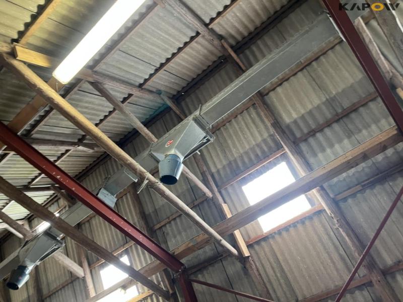JE-MA 40 ton grain plant with Vedersø grain cleaner dismantled on pallets 10