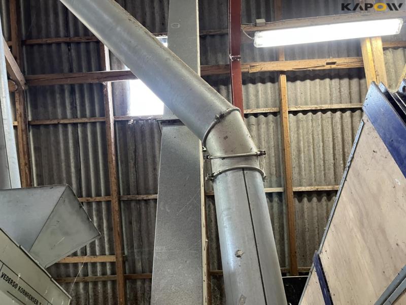 JE-MA 40 ton grain plant with Vedersø grain cleaner dismantled on pallets 18