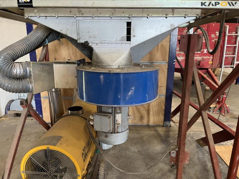 JE-MA 40 ton grain plant with Vedersø grain cleaner dismantled on pallets 31
