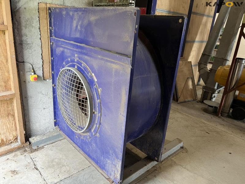 JE-MA 40 ton grain plant with Vedersø grain cleaner dismantled on pallets 35