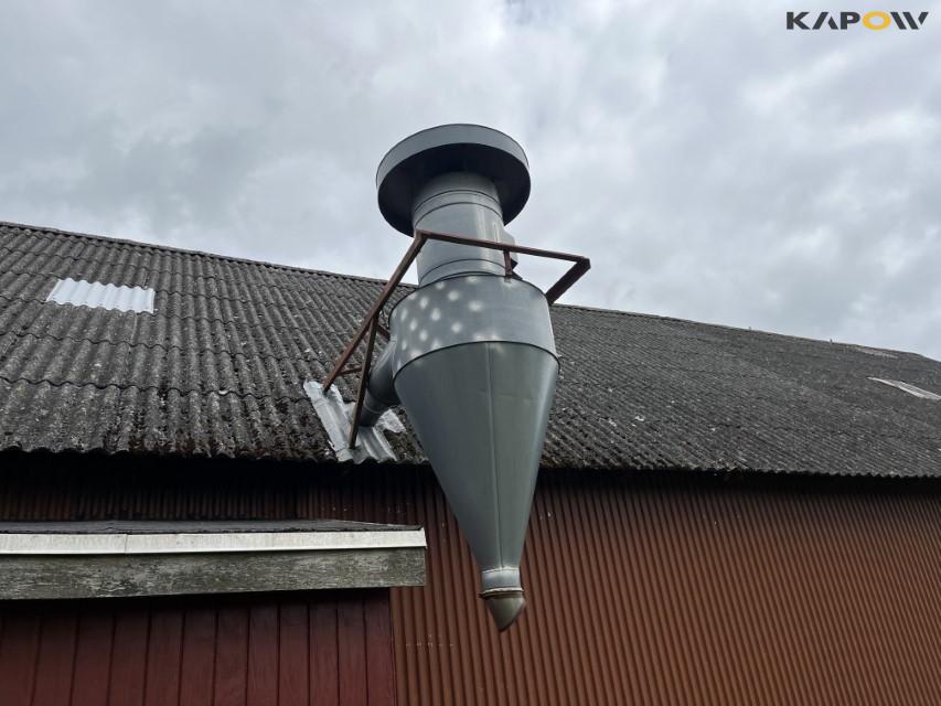 JE-MA 40 ton grain plant with Vedersø grain cleaner dismantled on pallets 38