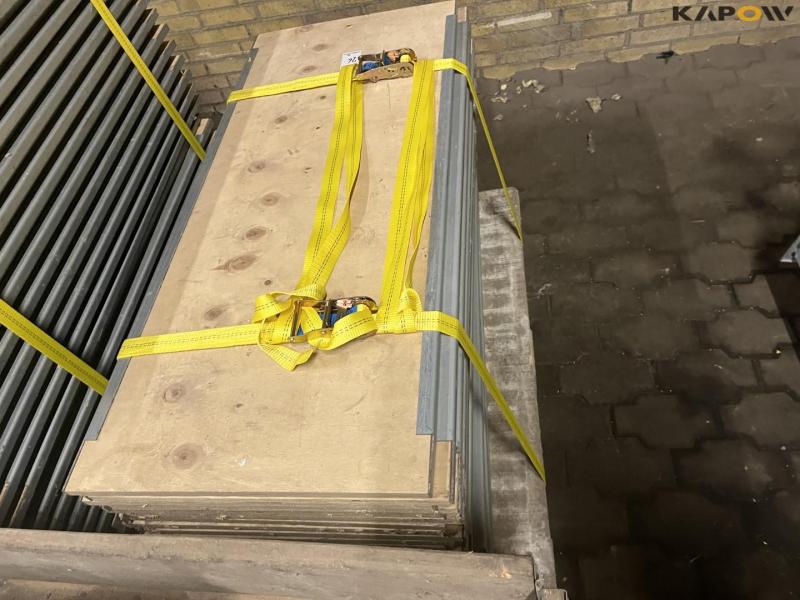 JE-MA 40 ton grain plant with Vedersø grain cleaner dismantled on pallets 70