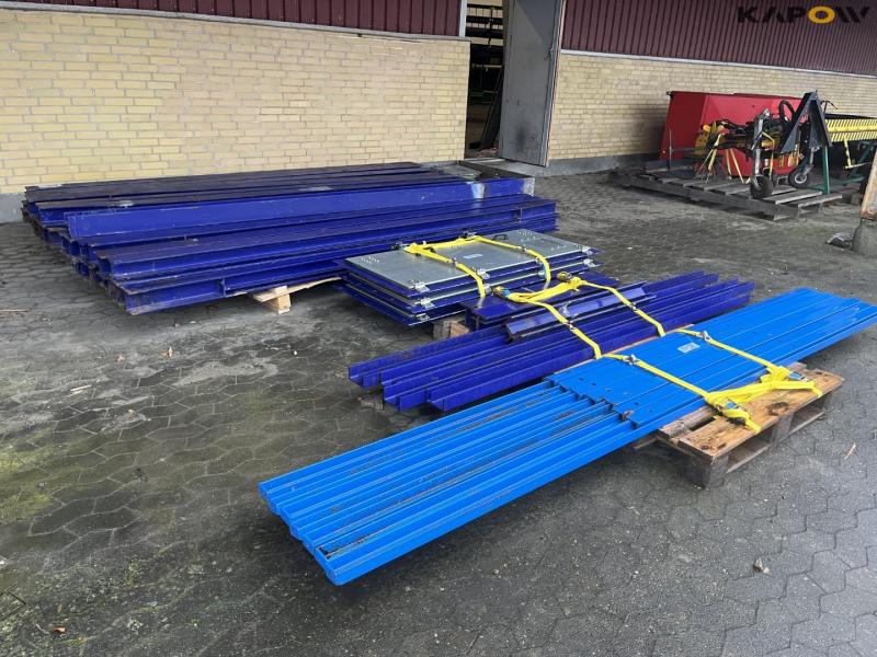 JE-MA 40 ton grain plant with Vedersø grain cleaner dismantled on pallets 80
