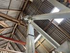JE-MA 40 ton grain plant with Vedersø grain cleaner dismantled on pallets 19
