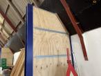 JE-MA 40 ton grain plant with Vedersø grain cleaner dismantled on pallets 41