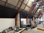 JE-MA 40 ton grain plant with Vedersø grain cleaner dismantled on pallets 42