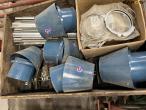 JE-MA 40 ton grain plant with Vedersø grain cleaner dismantled on pallets 46